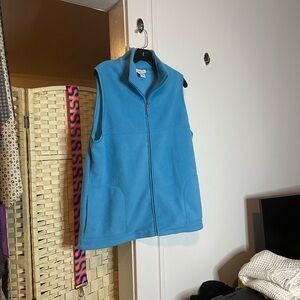 Sleeve Less Fleece Top